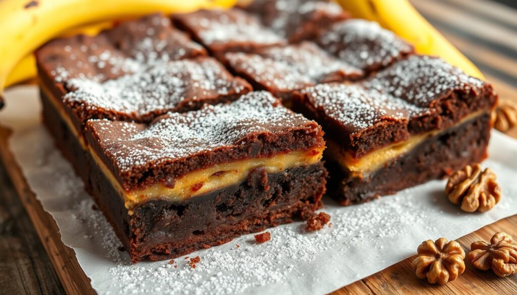 banana bread brownies recipe