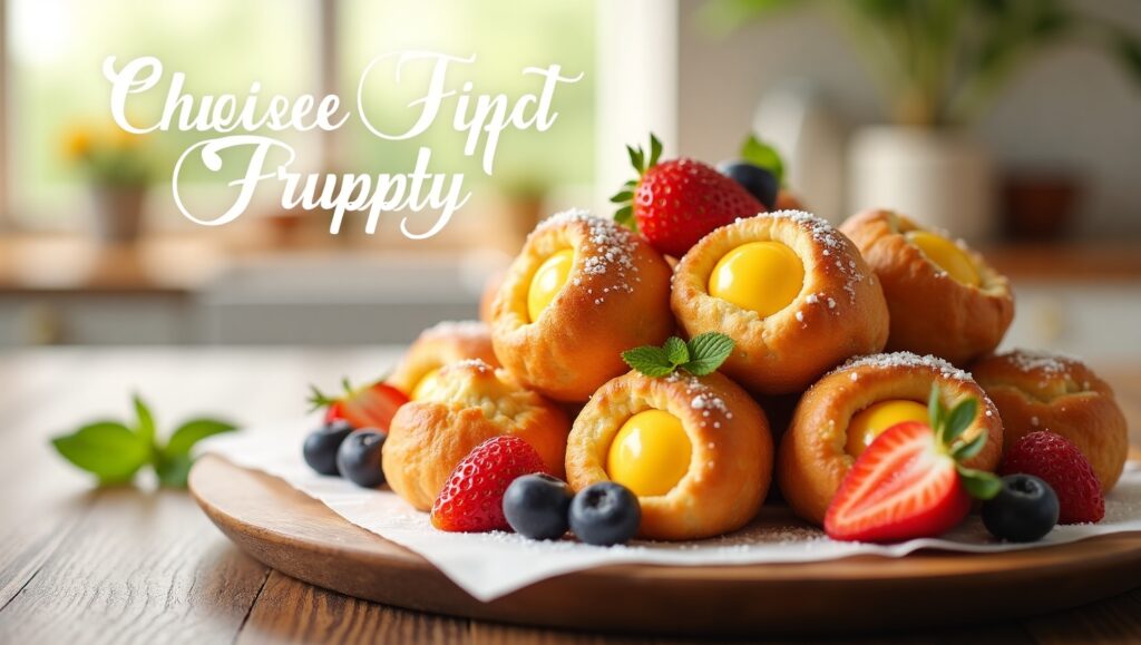 Cheese Puff Pastry Bites