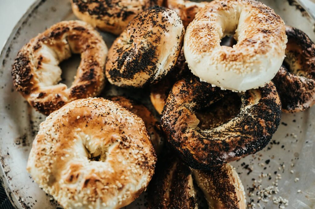 Sourdough Discard Bagels