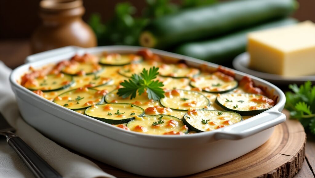 cheesy zucchini casserole