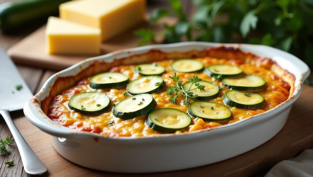 cheesy zucchini casserole