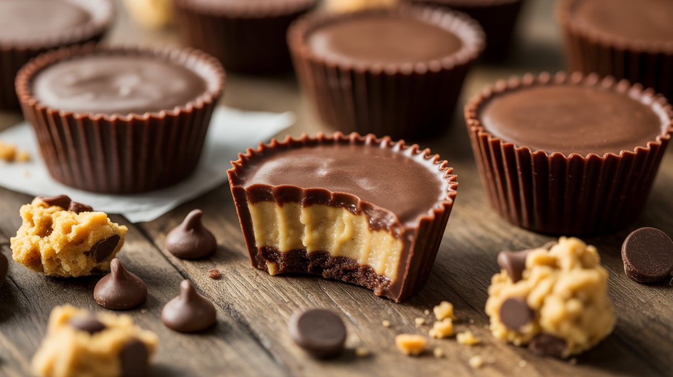 cookie dough core cups