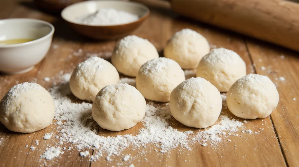pizza dough balls