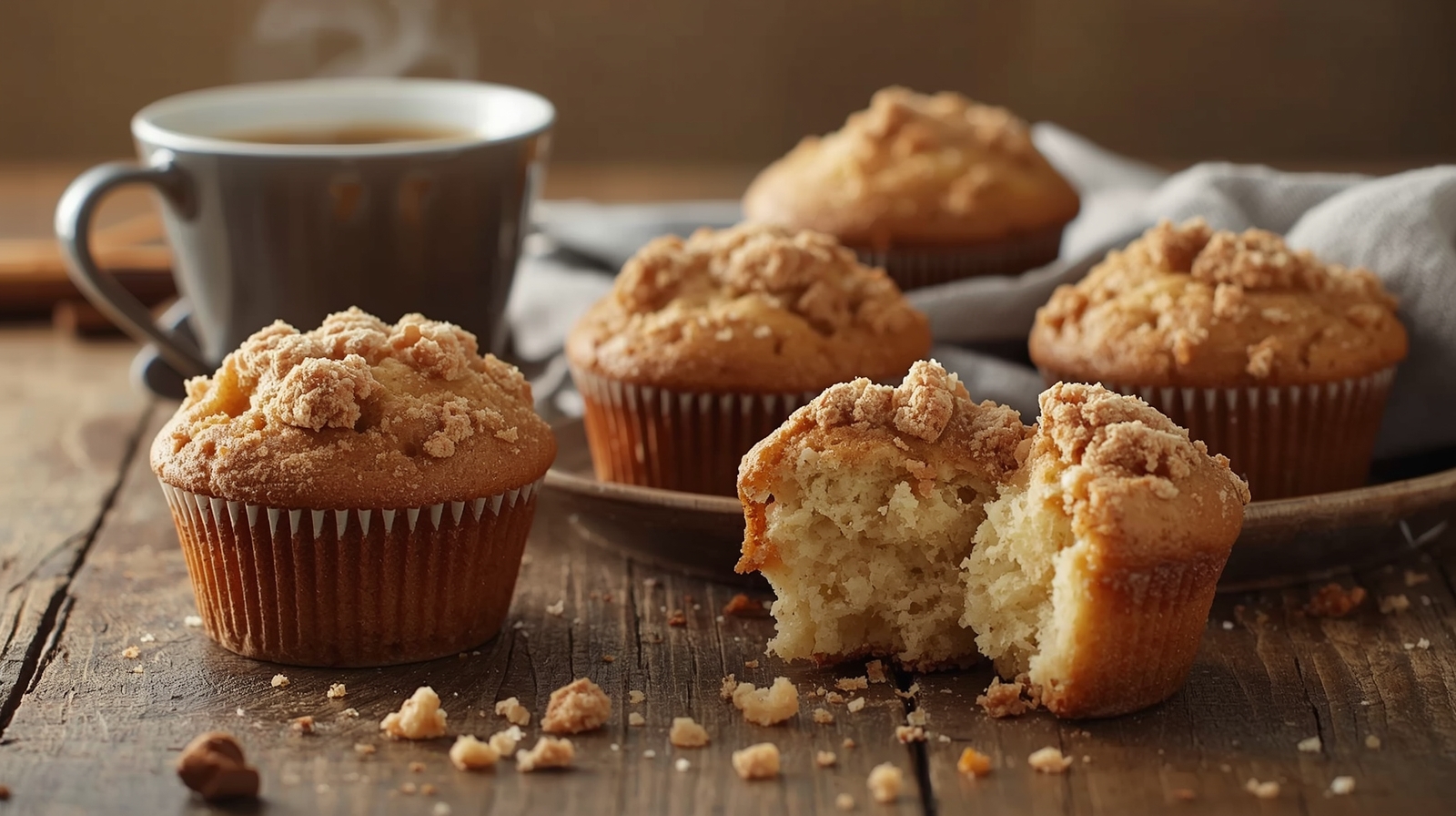 coffee cake muffins